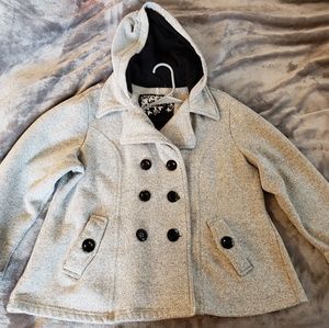 Grey Peacoat